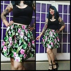 Sale! Topical Skater Pinup Skirt